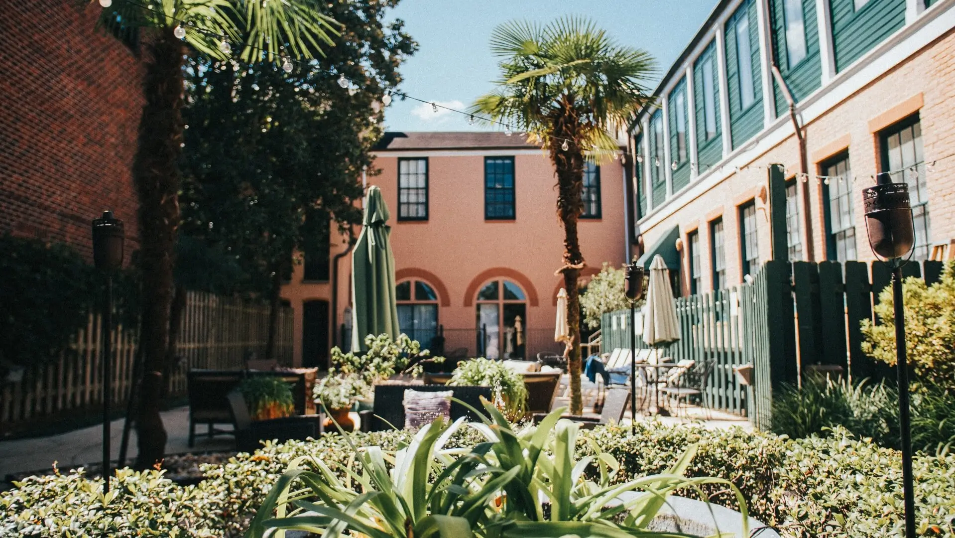 Courtyard at The Orphanage